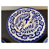 Anfora Puebla Blue Hand - Painted Dishware