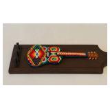 Beaded Guitar Keyholder