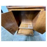 Vintage "Book" Themed Cabinet and Books