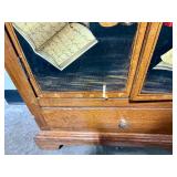 Vintage "Book" Themed Cabinet and Books