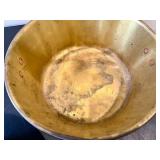 Set of Two Antique Brass Buckets with Handles