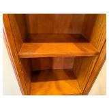 5 Shelf Cabinet with Glass Doors