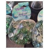 Lot of Glass Vases & Marbles