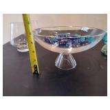 Lot of Glass Vases & Marbles