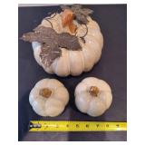 Ceramic Pumpkin Decor