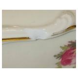 Vintage Rosenthal Floral Trinket Box & Ring Plates