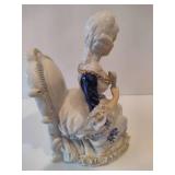 Vintage Deville Colonial Blue Victorian Couple