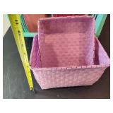 Assorted Storage Bins/Basket
