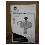 SS Condiment Pump