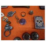 Buckles, Pins, Watches & Misc