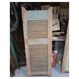 Saloon Doors 26"x70" Mirror Frame 26"x60"