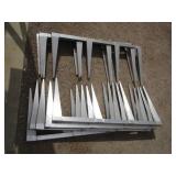 Shop/Garage Shelving Brackets 9pcs 23"x51"