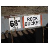 68" Skid Steer Rock Bucket