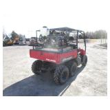2005 Polaris Ranger 6x6 w/Firefighting Water Tank, Pump, Hoses, Lights