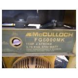 McCulloch 5700 Generator