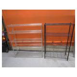 (2) Metro NSF Racking 12"x48"x54" & 14"x36"x54"