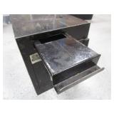 Safe 13"x17"x15" (open, combination unknown)