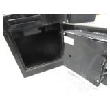 Safe 13"x17"x15" (open, combination unknown)