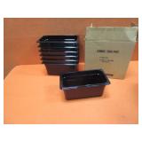 (7) (New) Cambro 1/3 x 6" Food Pans