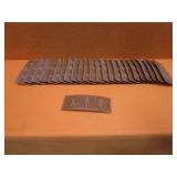 (25) Silicone Food Pan Drain Mats