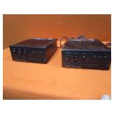 Mixer/Amplifiers & Paper Shredder