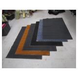 (6) Entry Rugs 43"x67"