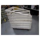 Rolling Laundry Cart 33"x43"x49"