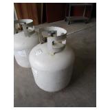 (2) Propane Tanks