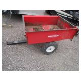 Steel Lawn & Garden Trailer 33"x43"x12" Box