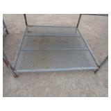 Shop/Garage Parts Tables 40"x40"x46" Racking pcs 2