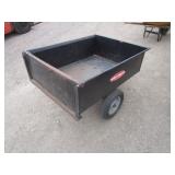 Steel Lawn & Garden Trailer 33"x43"x12" Box