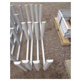 Shop/Garage Wall Shelving Brackets 4pcs 21"x57" 3pcs 21"x50"