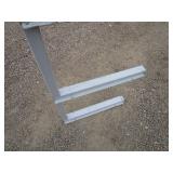 Shop/Garage Wall Shelving Brackets 4pcs 21"x57" 3pcs 21"x50"
