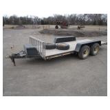 5x14 Flatbed Trailer