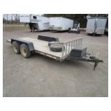 5x14 Flatbed Trailer