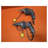 (2) Black & Decker Screw Guns
