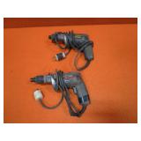 (2) Black & Decker Screw Guns
