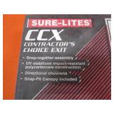 (2) (New) Lighted Exit Signs