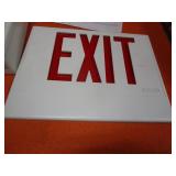 (2) (New) Lighted Exit Signs