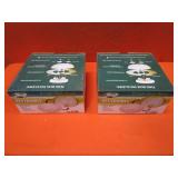 (2) 13" Light Fixtures