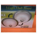 (2) 15" Light Fixtures