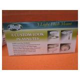 (2) 15" Light Fixtures