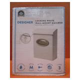 Locking Wall Mount Mailbox