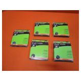 (5) Bench Grinder Wheels