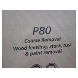 Misc Sandpaper, Various Grits (see pics)