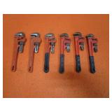 (6) 8" Pipe Wrenches