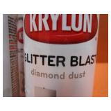 Misc Glitter Blast Spray Paint & Clear Coat