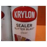 Misc Glitter Blast Spray Paint & Clear Coat