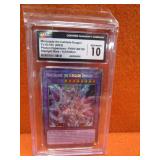 Graded Konami Yu-Gi-Oh Trading Cards