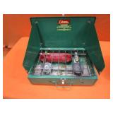 Propane Grill & Coleman Camp Stove